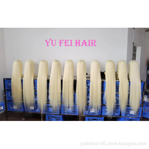 Y F Brazilian Virginia Human Hair Wigs,Straight Human Hair Lace Closure And Frontal Wigs With Baby Hair For Black Women